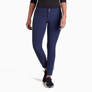 Kuhl Women’s Transcendr Skinny Soft Shell Water Resistant Pants | Blue | 2